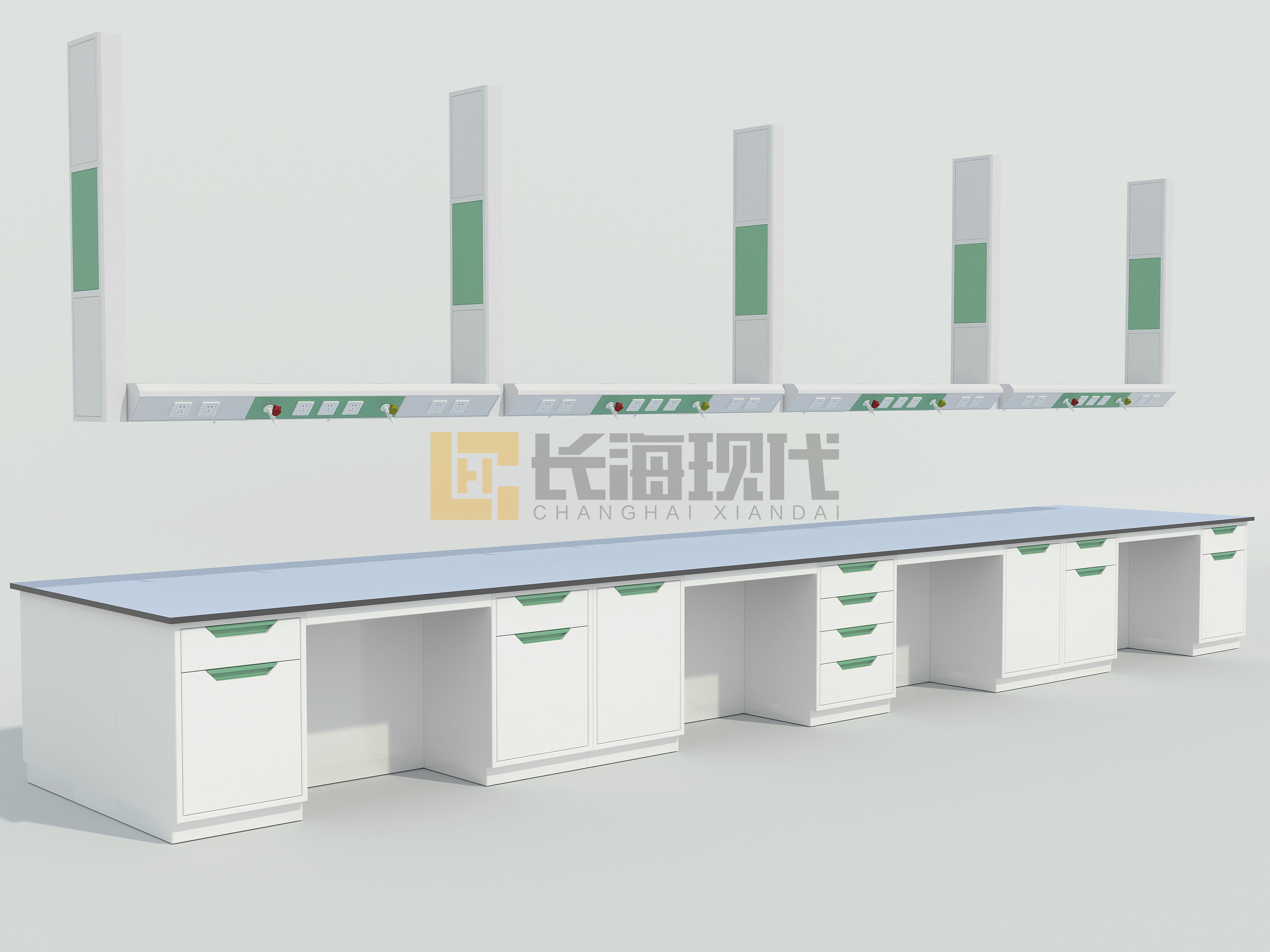 本美生物科技：QG(落2)-中央台带吊架7500x1500x850 ^副